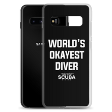 World's Okayest Diver Clear Case for Samsung®