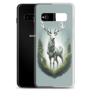 Green White Deer Samsung Case