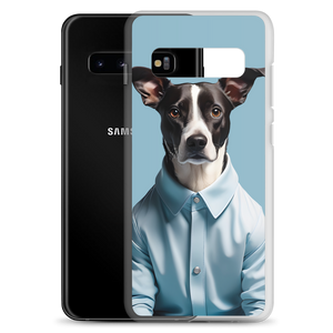 Sad Dog Blue Samsung Case