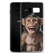 Happy Monkey Black Samsung Case