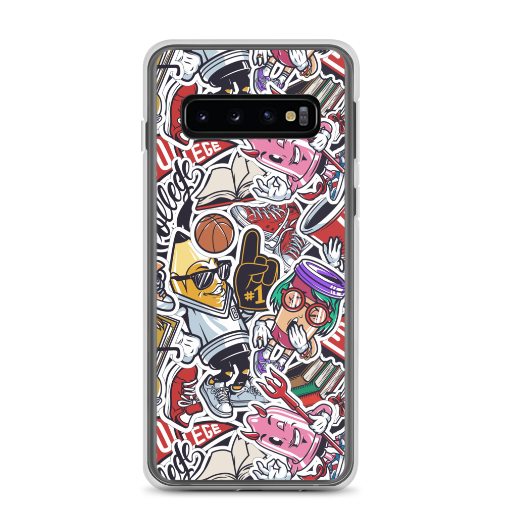 Street Art College Pattern Samsung Case