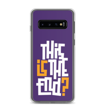 IS/THIS IS THE END? Purple Yellow Reverse Samsung Phone Case