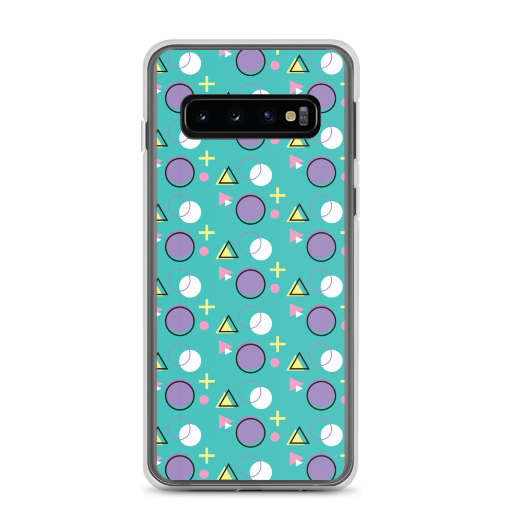 Samsung Galaxy S10 Memphis Colorful Pattern 01 Samsung® Phone Case by Design Express