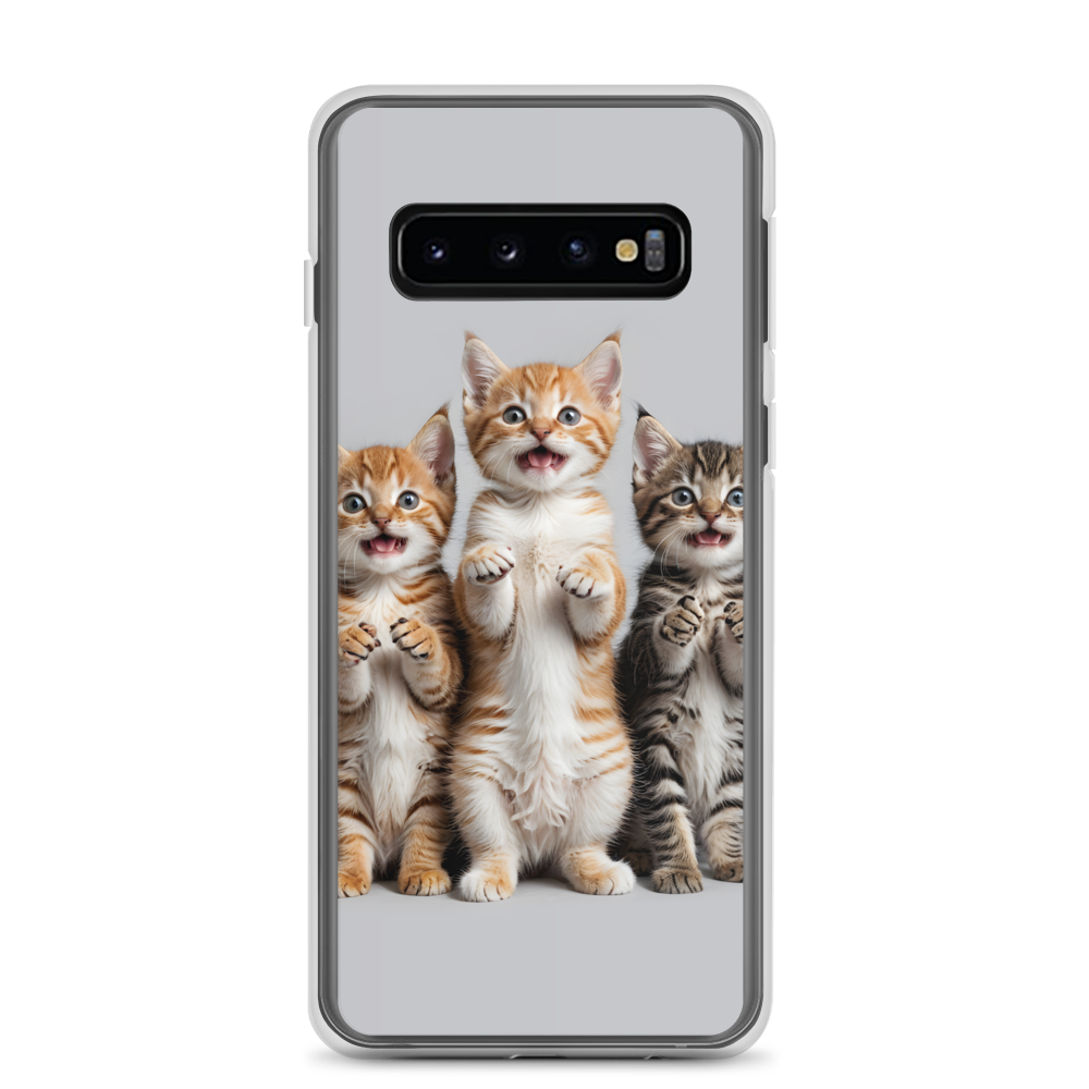 Funny Tripple Cats Samsung Case