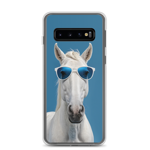 Cool Blue Horse Samsung Case