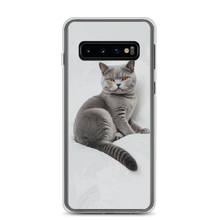 Relaxing British Shorthair Cat Samsung Case