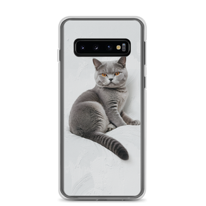 Relaxing British Shorthair Cat Samsung Case