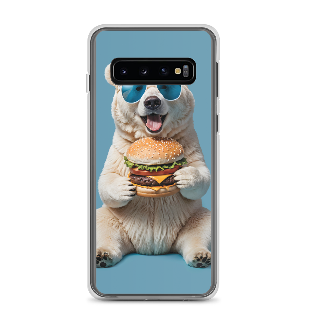 Polar Bear and Burger Samsung Case