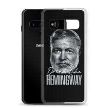 Drink Like Hemingway Portrait Clear Case for Samsung®