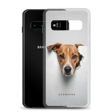 Funny Sad Dog Peep Samsung Case