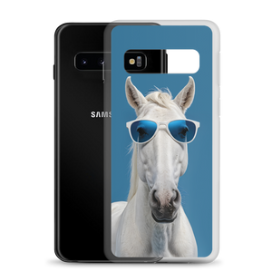 Cool Blue Horse Samsung Case