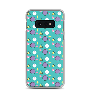 Samsung Galaxy S10e Memphis Colorful Pattern 01 Samsung® Phone Case by Design Express