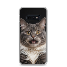 Shocked Cat Face Samsung Case