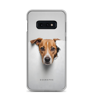 Funny Sad Dog Peep Samsung Case