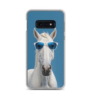 Cool Blue Horse Samsung Case