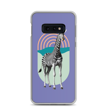 Giraffe Zebra Purple Samsung Case