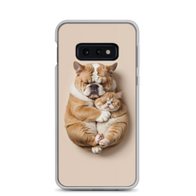 Cute Baby Cat and Dog Sleep Samsung Case