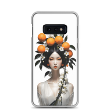 Beauty Lady with Orange Fruits Samsung Case