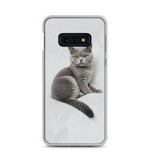 Relaxing British Shorthair Cat Samsung Case