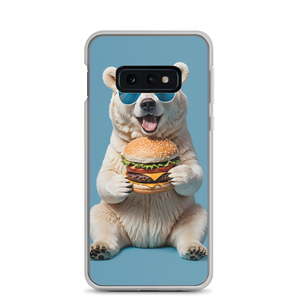 Polar Bear and Burger Samsung Case