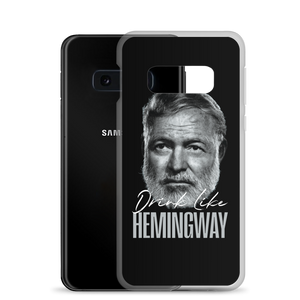 Samsung Galaxy S10e Drink Like Hemingway Portrait Clear Case for Samsung® by Design Express