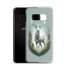 Green White Deer Samsung Case