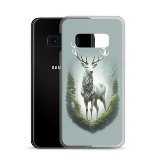 Green White Deer Samsung Case