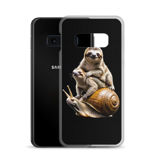 Sloth Riding A Snail Samsung Case