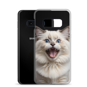 Angry Ragdoll Kitten Samsung Case