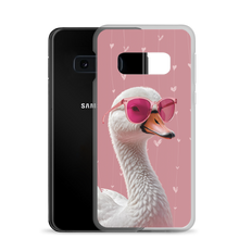 Cute Pink Swan Samsung Case