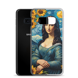 Monalisa Painting in Van Gogh Style Samsung Case