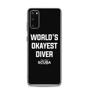 World's Okayest Diver Clear Case for Samsung®