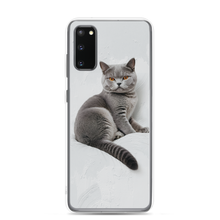 Relaxing British Shorthair Cat Samsung Case