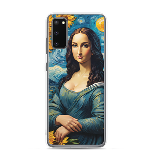 Monalisa Painting in Van Gogh Style Samsung Case