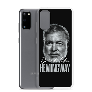 Samsung Galaxy S20 Drink Like Hemingway Portrait Clear Case for Samsung® by Design Express