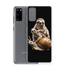 Sloth Riding A Snail Samsung Case