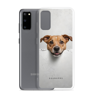 Smile Dog Peep Samsung Case