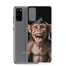 Happy Monkey Black Samsung Case