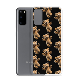 Happy Teddy Bear Pattern Samsung Case