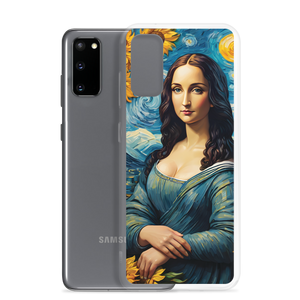 Monalisa Painting in Van Gogh Style Samsung Case