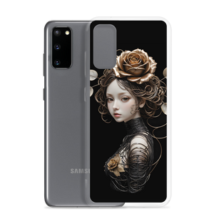 Lady Rose Copper Wire Art Samsung Case