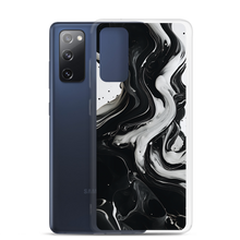 Black and White Fluid Samsung® Phone Case