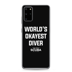 World's Okayest Diver Clear Case for Samsung®