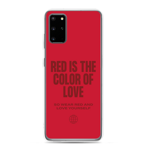 Red is the color of love Samsung® Phone Case