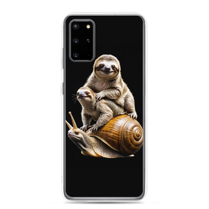 Sloth Riding A Snail Samsung Case