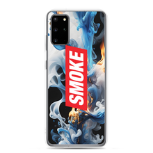 Blue Smoke Fire Samsung Case