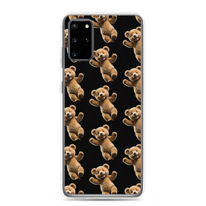 Happy Teddy Bear Pattern Samsung Case