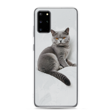 Relaxing British Shorthair Cat Samsung Case