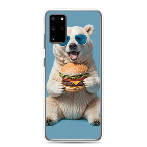 Polar Bear and Burger Samsung Case