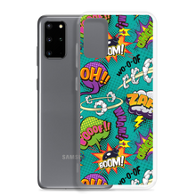 Comic Text Pattern Samsung Case